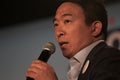 Presidential Candidate Andrew Yang Royalty Free Stock Photo
