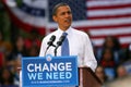 Presidential Candidate, Barack Obama Royalty Free Stock Photo