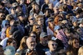 Presidential Candidate Bernie Sanders rallies supporters in Santa Monica, CA Royalty Free Stock Photo