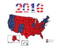 Presidential Electoral Maps 2016