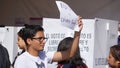 Mexican elections day, helper