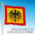 Presidential flag, federal state of Germany, europe