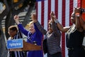 Presidential Hillary Clinton Attends 'Get out the Vote' rally, L
