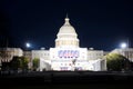 Presidential Inauguration of Donald Trump, Washington DC, USA Royalty Free Stock Photo