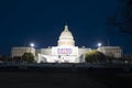 Presidential Inauguration of Donald Trump, Washington DC, USA Royalty Free Stock Photo