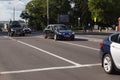 Presidential motorcade of the President of Belarus Alexander Lukashenko