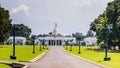 Presidential Palace of the Republic of Indonesia in Bogor, West Royalty Free Stock Photo