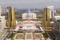 Presidential palace and Twin towers in governmental district