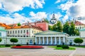 The Presidential Palace in Vilnius, the official residence of the President of Lithuania...IMAGE Royalty Free Stock Photo