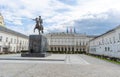 Presidential Palace in Warsaw. Jozel Poniatowski Sculpture Poland, Warsaw - July 27, 2023