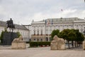 Presidential palace in Warsaw, Poland Royalty Free Stock Photo