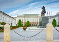 Presidential Palace, Warsaw Royalty Free Stock Photo