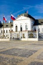 Presidential residence in Grassalkovich Palace on Hodzovo Square