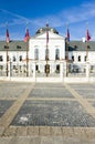 Presidential residence in Grassalkovich Palace on Hodzovo Square