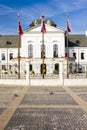 Presidential residence in Grassalkovich Palace on Hodzovo Square