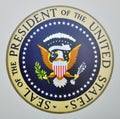 Presidential seal on Air Force One