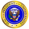 Presidential Seal Royalty Free Stock Photo