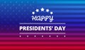 Presidents day background vector Royalty Free Stock Photo