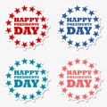 Presidents Day Icon Royalty Free Stock Photo