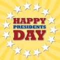 Presidents Day Icon Royalty Free Stock Photo