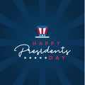 Presidents Day Vector Design For Banner or Background