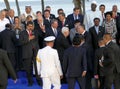 Presidents of Delegations pose for the official photograph in the 17th Summit of the Non-Aligned Movement