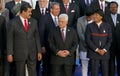 Presidents of Delegations pose for the official photograph in the 17th Summit of the Non-Aligned Movement