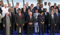 Presidents of Delegations pose for the official photograph in the 17th Summit of the Non-Aligned Movement