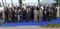 Presidents of Delegations pose for the official photograph in the 17th Summit of the Non-Aligned Movement