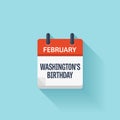 Presidents, Washingtons day. February Event holiday Usa.