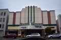 The Presidio movie theater, one of the last original theaters left in San Francisco. Royalty Free Stock Photo