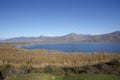 Small Prespa Lake, Limni Mikri PrÃ©spa, Agios Achillios, Florina, Greece, Europe Royalty Free Stock Photo