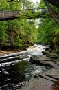 Presque Isle River Porcupine Mountains Wilderness State Park Gogebic County Michigan Royalty Free Stock Photo