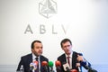 Press conference at ABLV bank