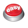 Press the Easy Button Royalty Free Stock Photo