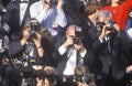 Press Photographing Celebrity at the 62nd Annual Academy Awards, Los Angeles, California Royalty Free Stock Photo