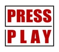 Press Play Design, Press Play vector