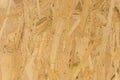 Pressed wood background texture, brown wood particle board, chipboard Royalty Free Stock Photo