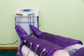 Pressotherapy procedure for the prevention of varicose veins