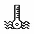 Pressure Check icon vector Royalty Free Stock Photo