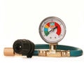 Pressure Gauge Royalty Free Stock Photo