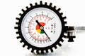 Pressure gauge, Manometer, air pressure measuring scale Royalty Free Stock Photo
