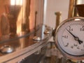 Pressure meter alembic Royalty Free Stock Photo