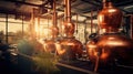 Tank alcohol interior beer background metal storage fermenting factory distillery copper brewery industrial drink