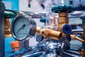 Pressure regulators for pure and technical gases
