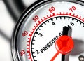 Pressure scale Royalty Free Stock Photo