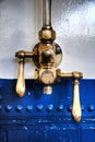 Pressure valve and levers Royalty Free Stock Photo