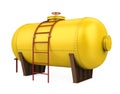 Pressure Vessel Tank Isolated