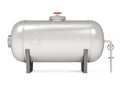 Pressure Vessel Tank Isolated Royalty Free Stock Photo