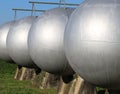 pressure vessels for the storage of flammable natural gas in the